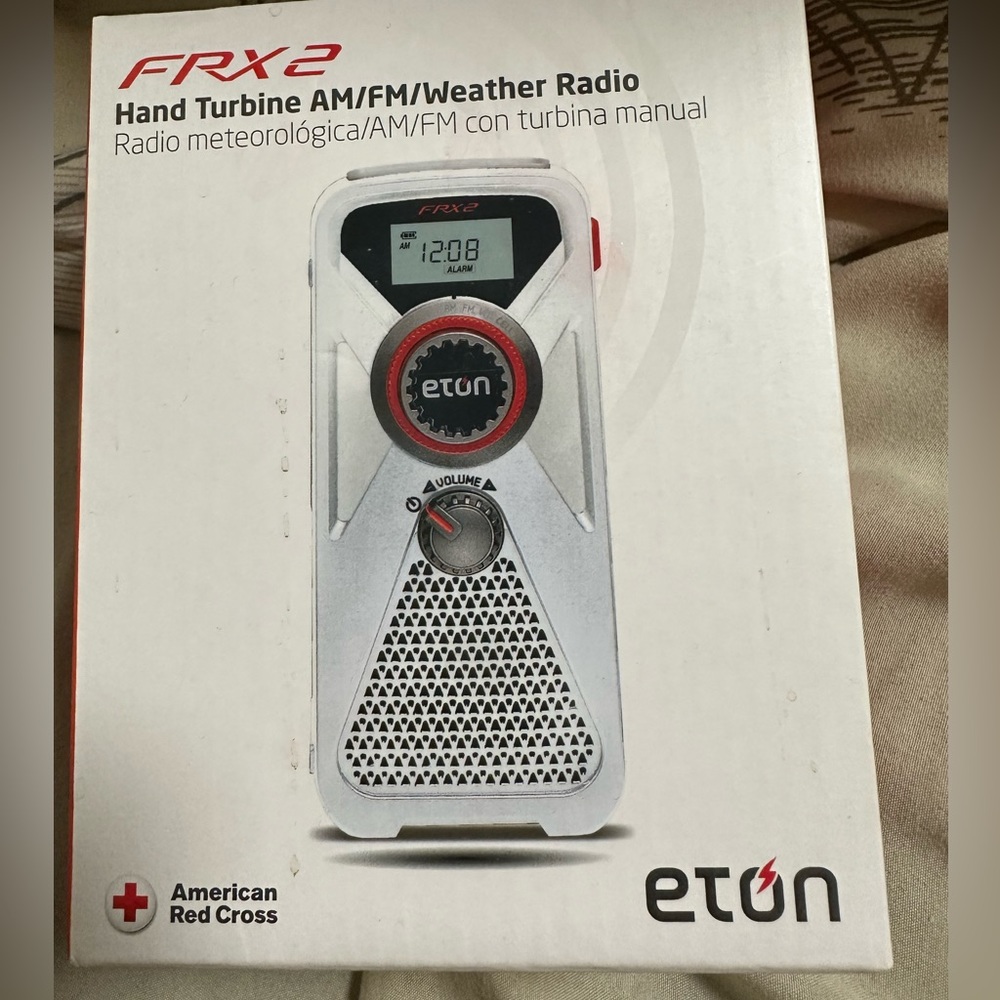 HAND TURBINE AM/FM WEATHER RADIO